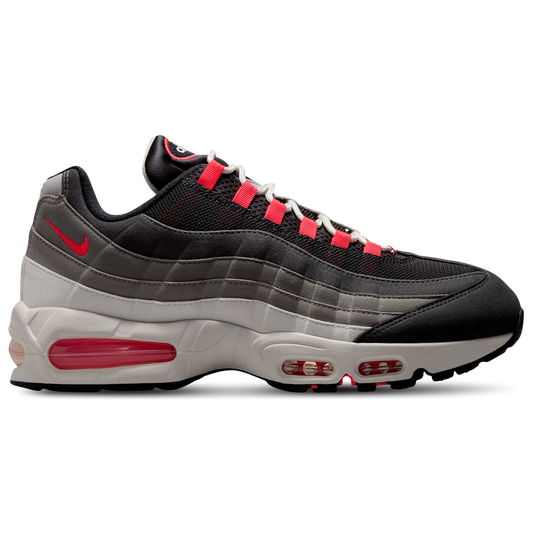 Nike Air Max 95 Big Bubble Premium - Men's - Gray/Red/Silver
