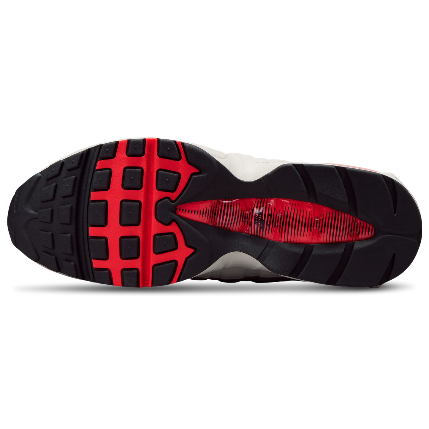 Nike Air Max 95 Big Bubble Premium - Men's - Gray/Red/Silver