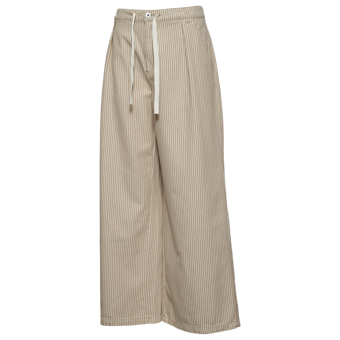 Cozi Drapey Pants - Women's - Stripe Print/Pure Cashmere
