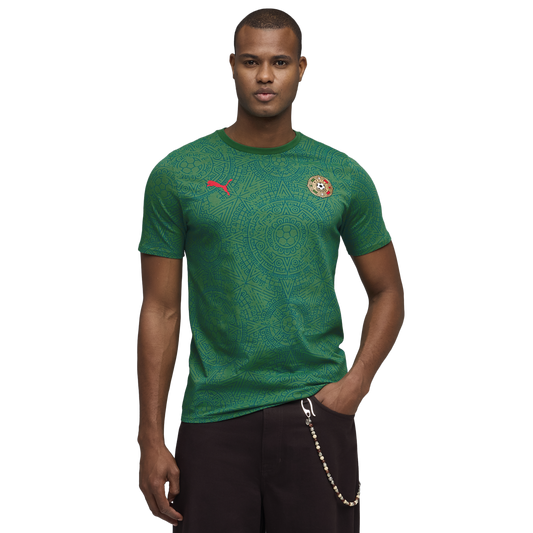 PUMA Fanpack Mexico Graphic Tee - Men's - Archive Green/Red