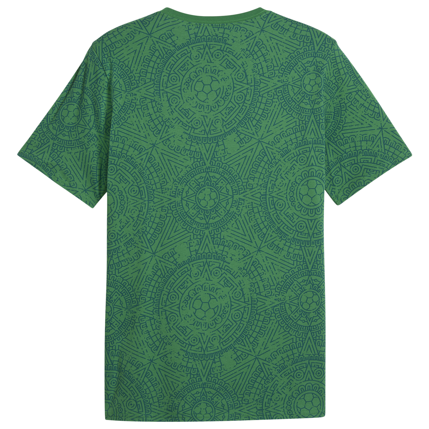 PUMA Fanpack Mexico Graphic Tee - Men's - Archive Green/Red