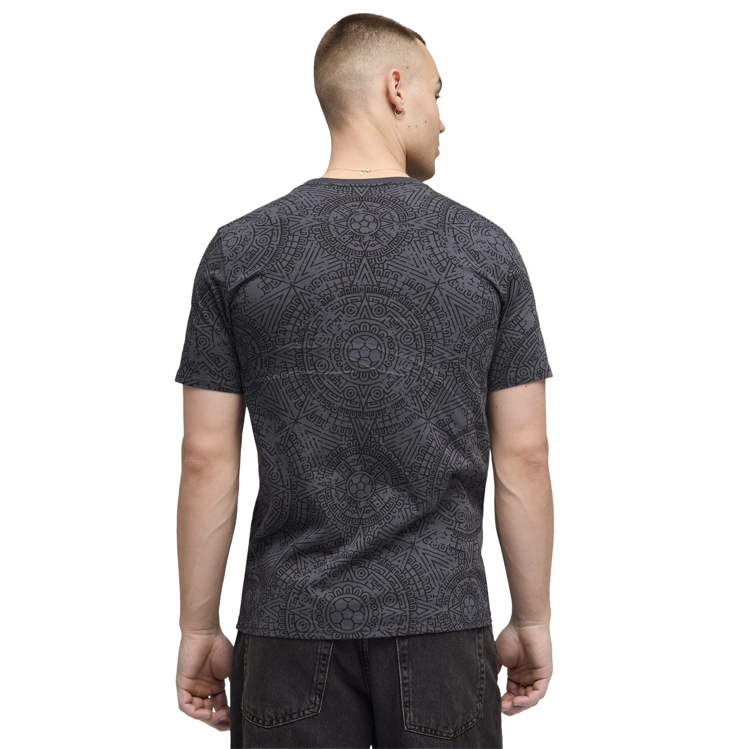 PUMA Fanpack Mexico Graphic Tee - Men's - Black/Red