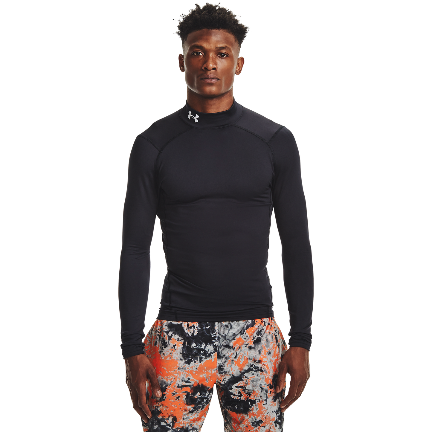 Under Armour CG Armour Comp Mock - Men's - Black/White