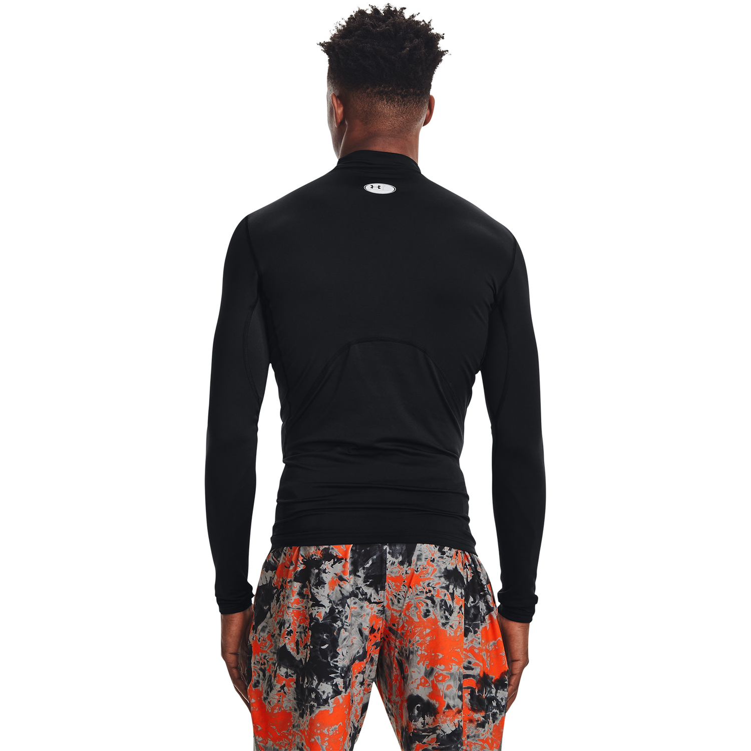 Under Armour CG Armour Comp Mock - Men's - Black/White