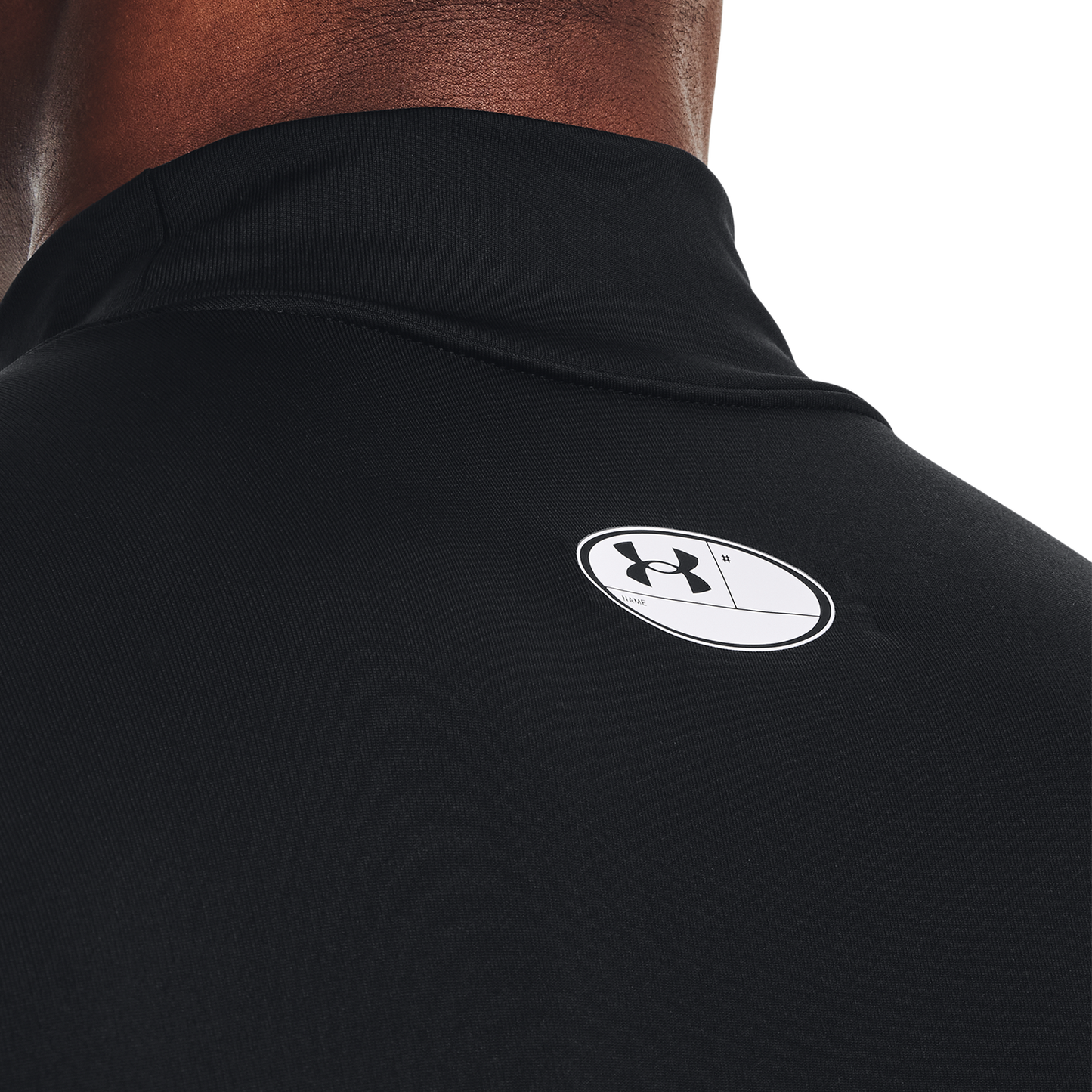Under Armour CG Armour Comp Mock - Men's - Black/White