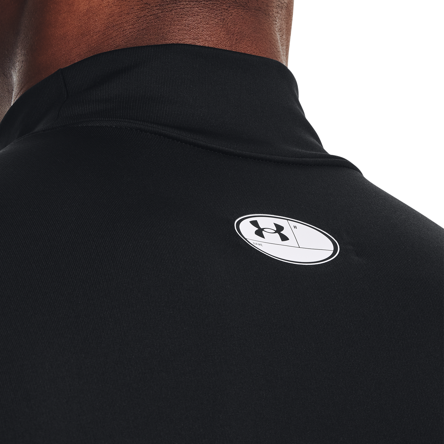 Under Armour CG Armour Comp Mock - Men's - Black/White