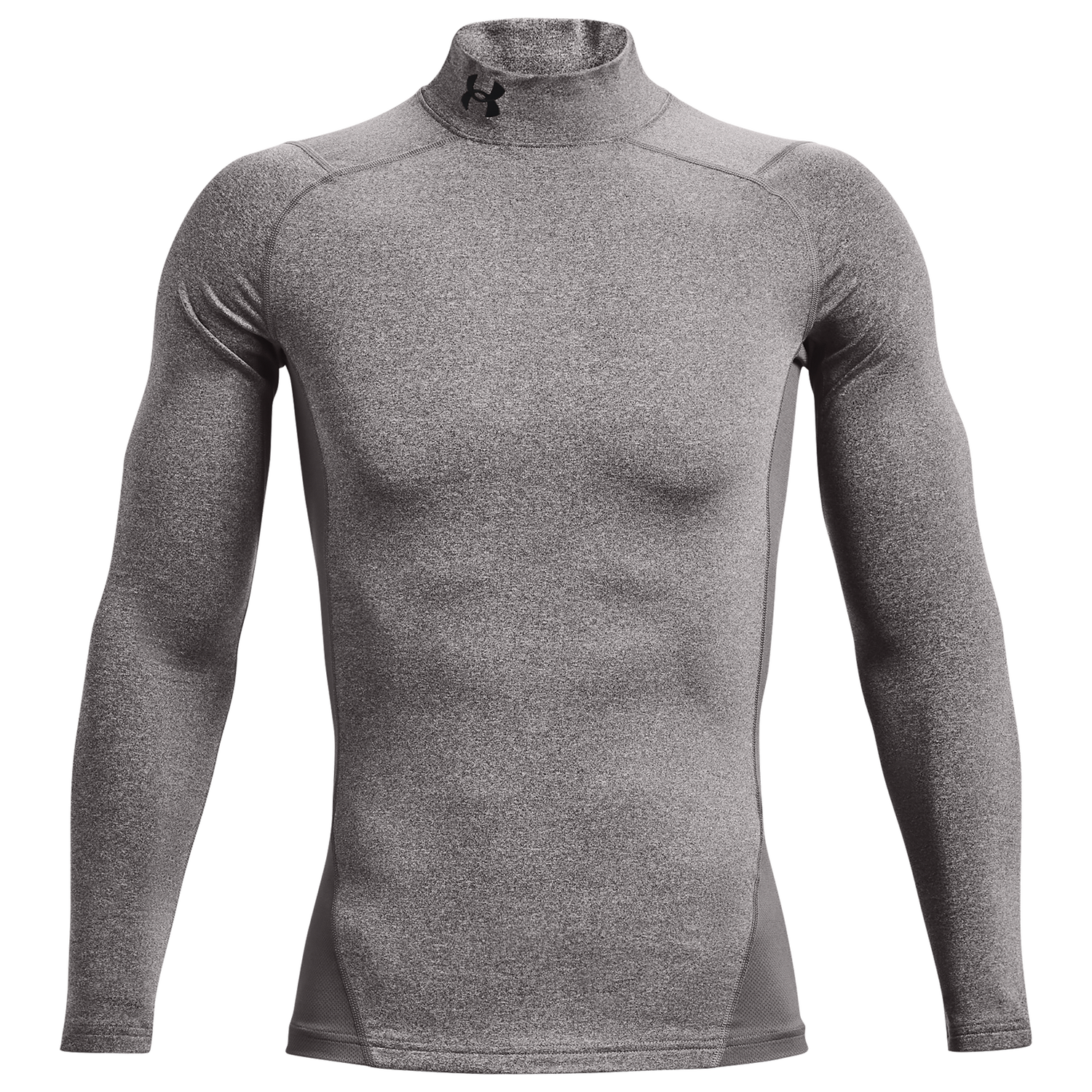 Under Armour CG Armour Comp Mock - Men's - Black/Charcoal Lt Heather