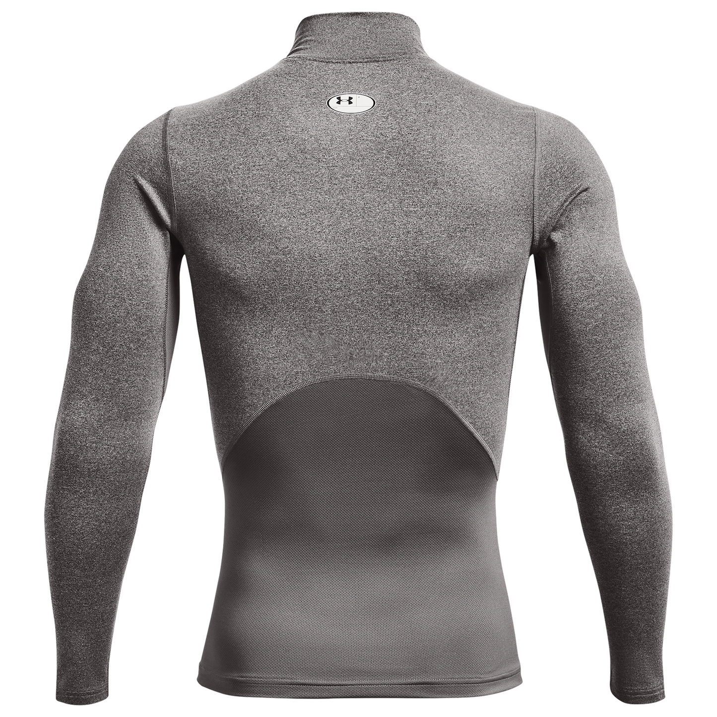 Under Armour CG Armour Comp Mock - Men's - Black/Charcoal Lt Heather