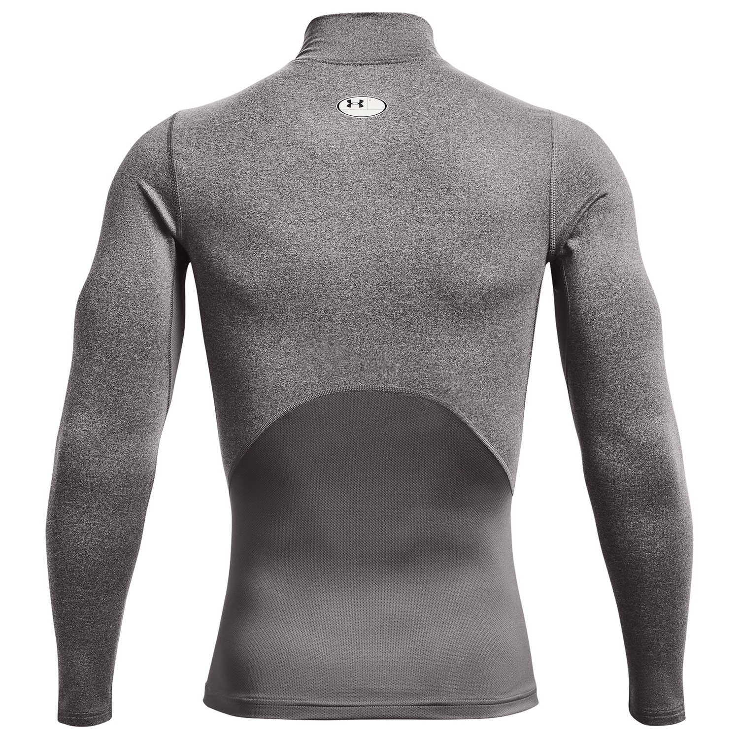 Under Armour CG Armour Comp Mock - Men's - Black/Charcoal Lt Heather