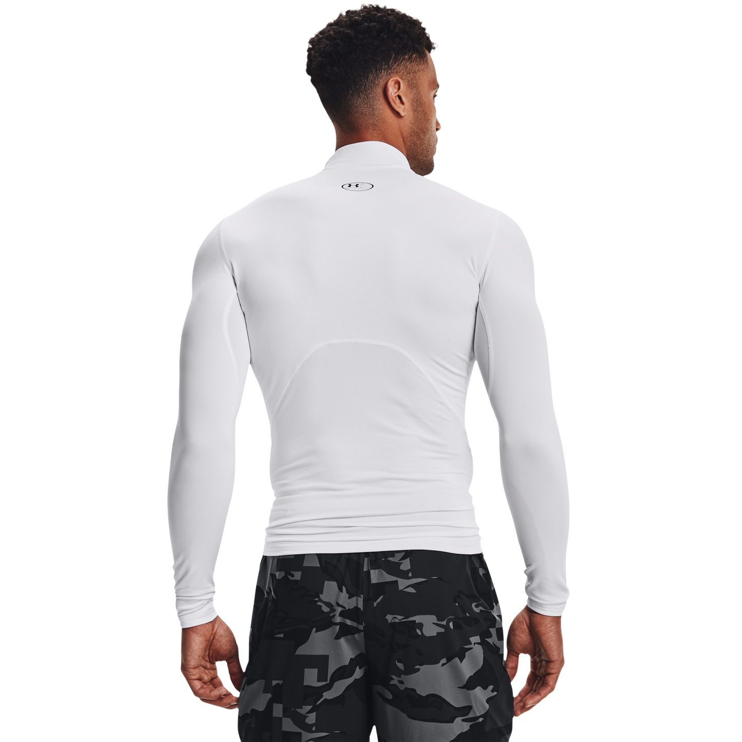 Under Armour CG Armour Comp Mock - Men's - White/Black