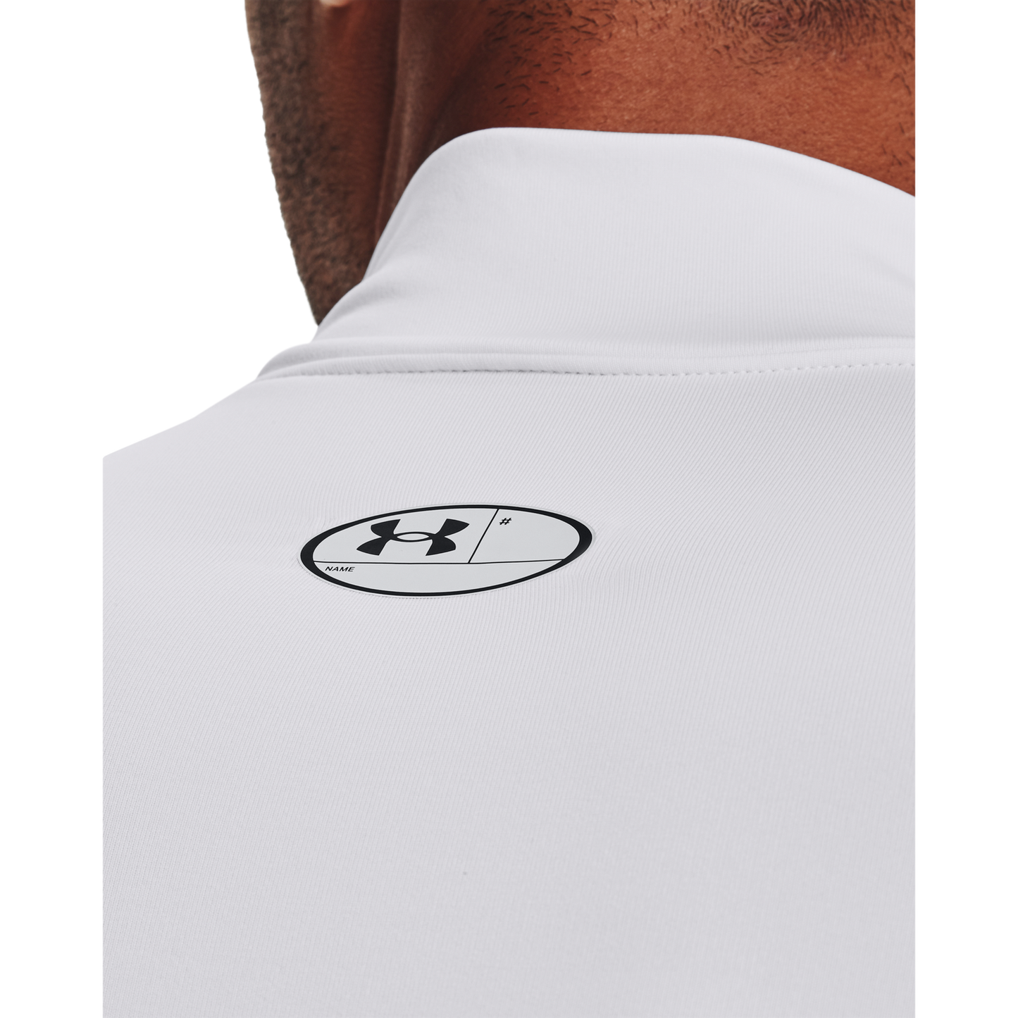 Under Armour CG Armour Comp Mock - Men's - White/Black