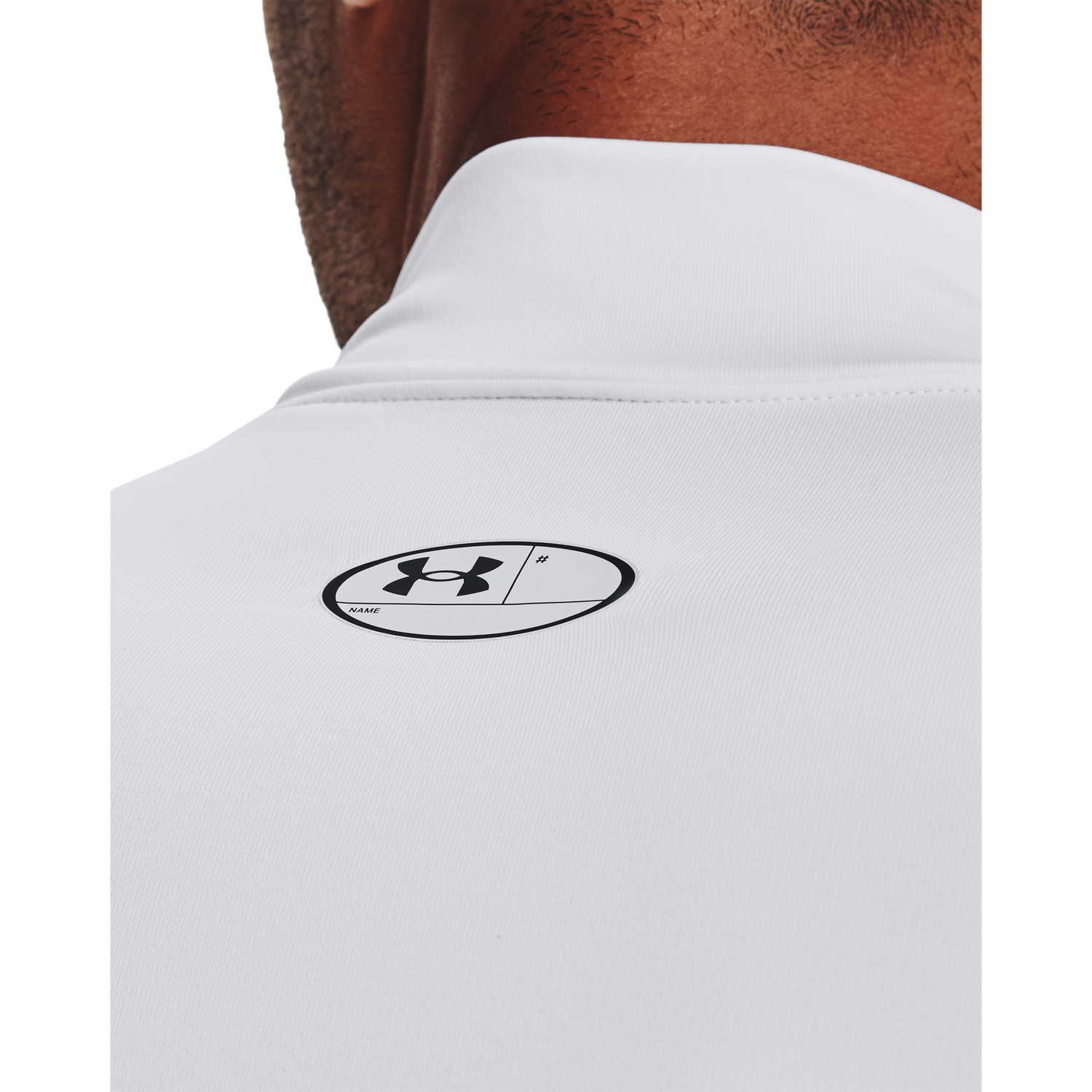 Under Armour CG Armour Comp Mock - Men's - White/Black