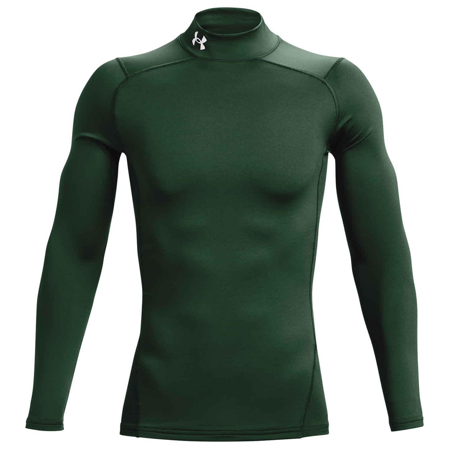 Under Armour CG Armour Comp Mock - Men's - Forest Green/White