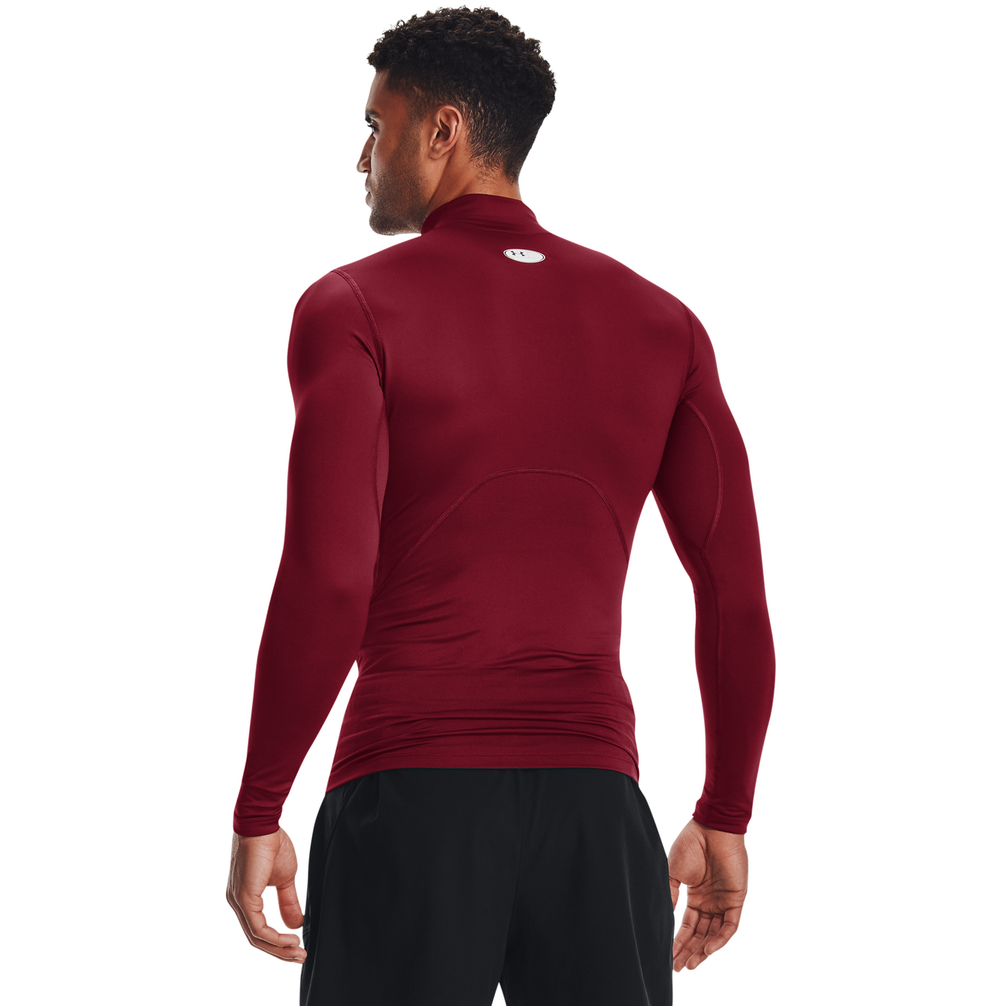 Under Armour CG Armour Comp Mock - Men's - Cardinal/White