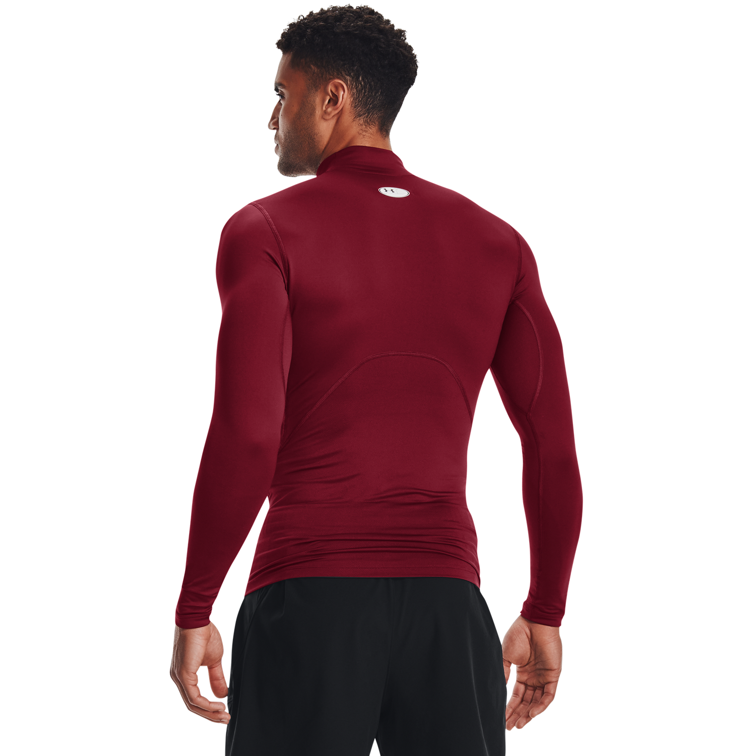Under Armour CG Armour Comp Mock - Men's - Cardinal/White