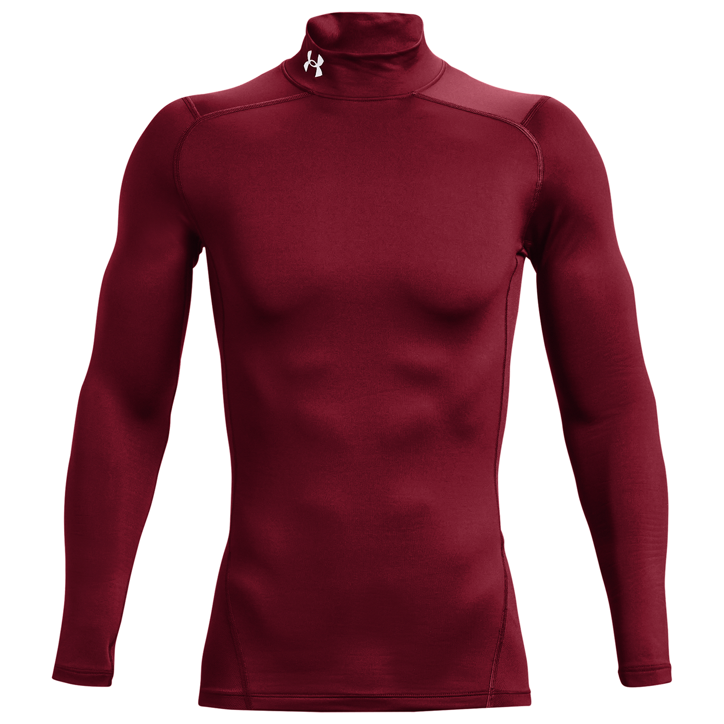 Under Armour CG Armour Comp Mock - Men's - Cardinal/White