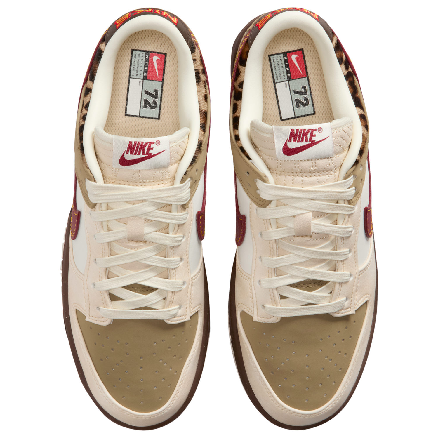 Nike Dunk Low NA29 - Women's - Khaki/Team Red/Baroque Brown