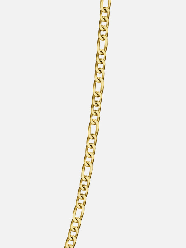 FIGARO CHAIN 3MM | 18K Gold