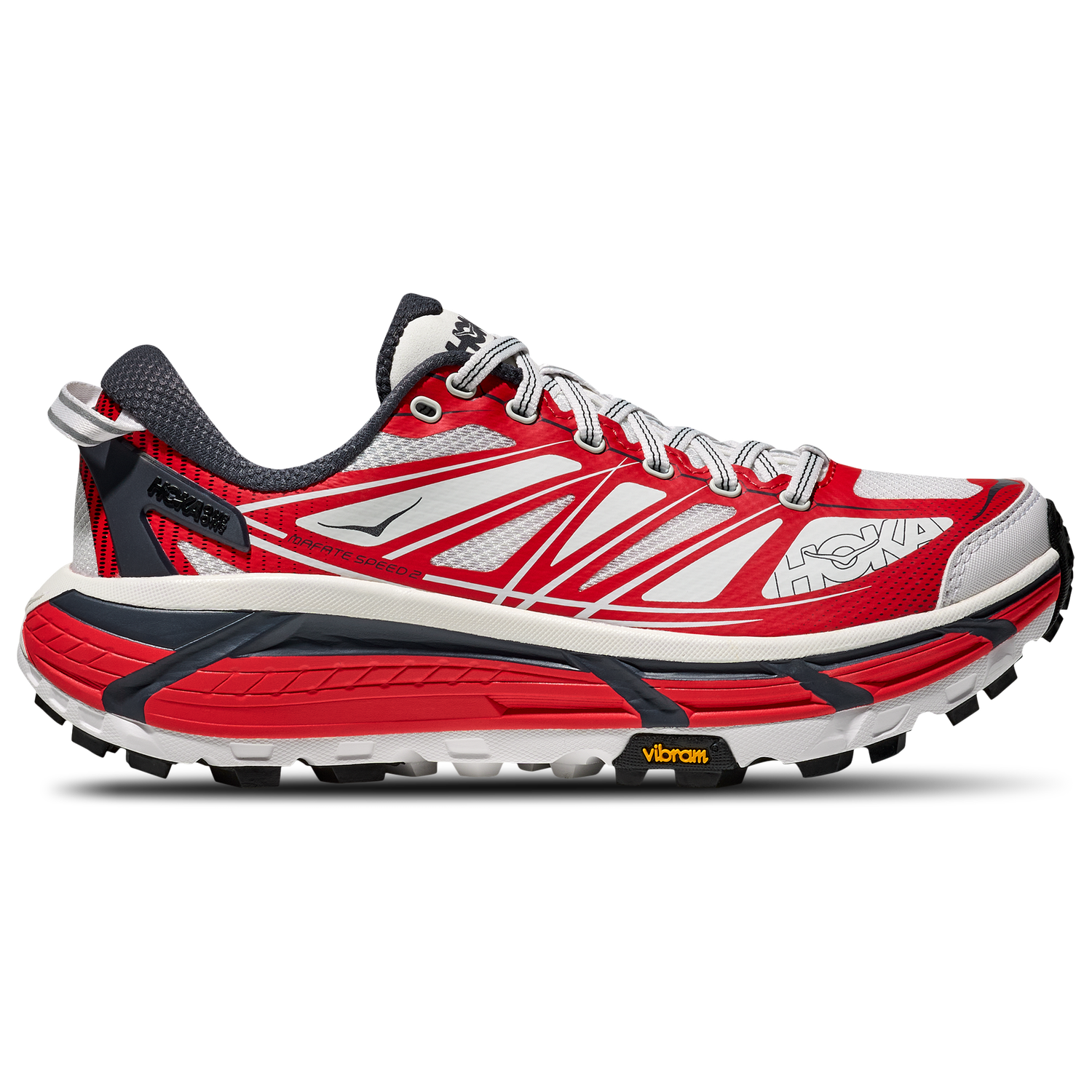 HOKA Mafate Speed 2 - Men's - Cerise/White