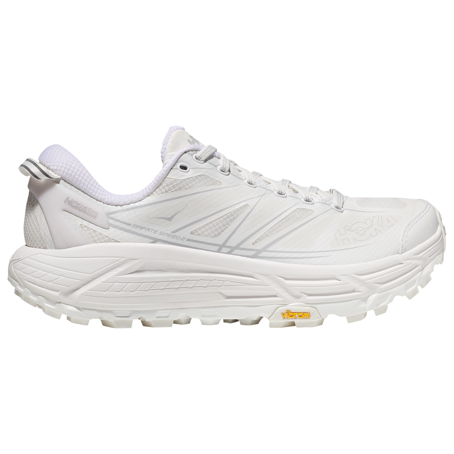 HOKA Mafate Speed 2 - Men's - White/Grey