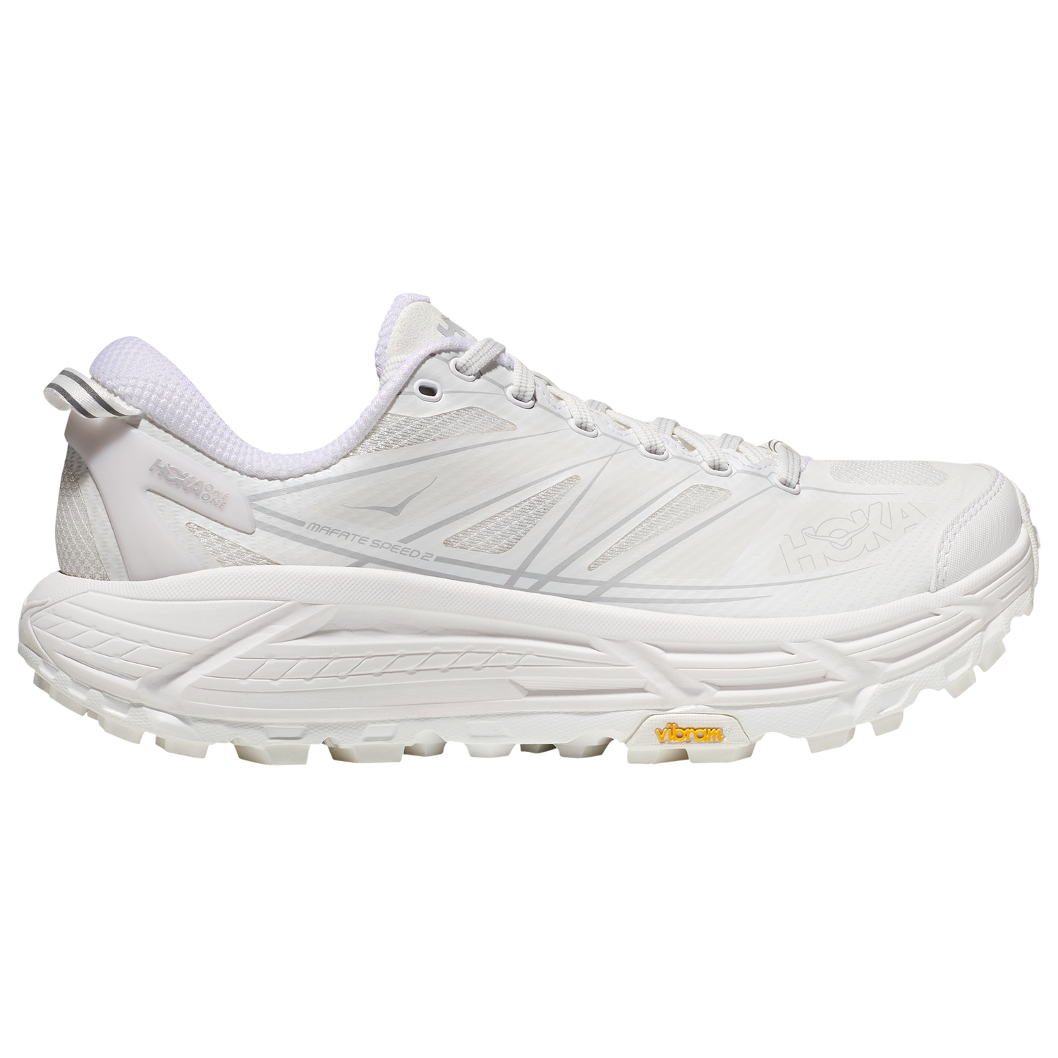 HOKA Mafate Speed 2 - Men's - White/Grey