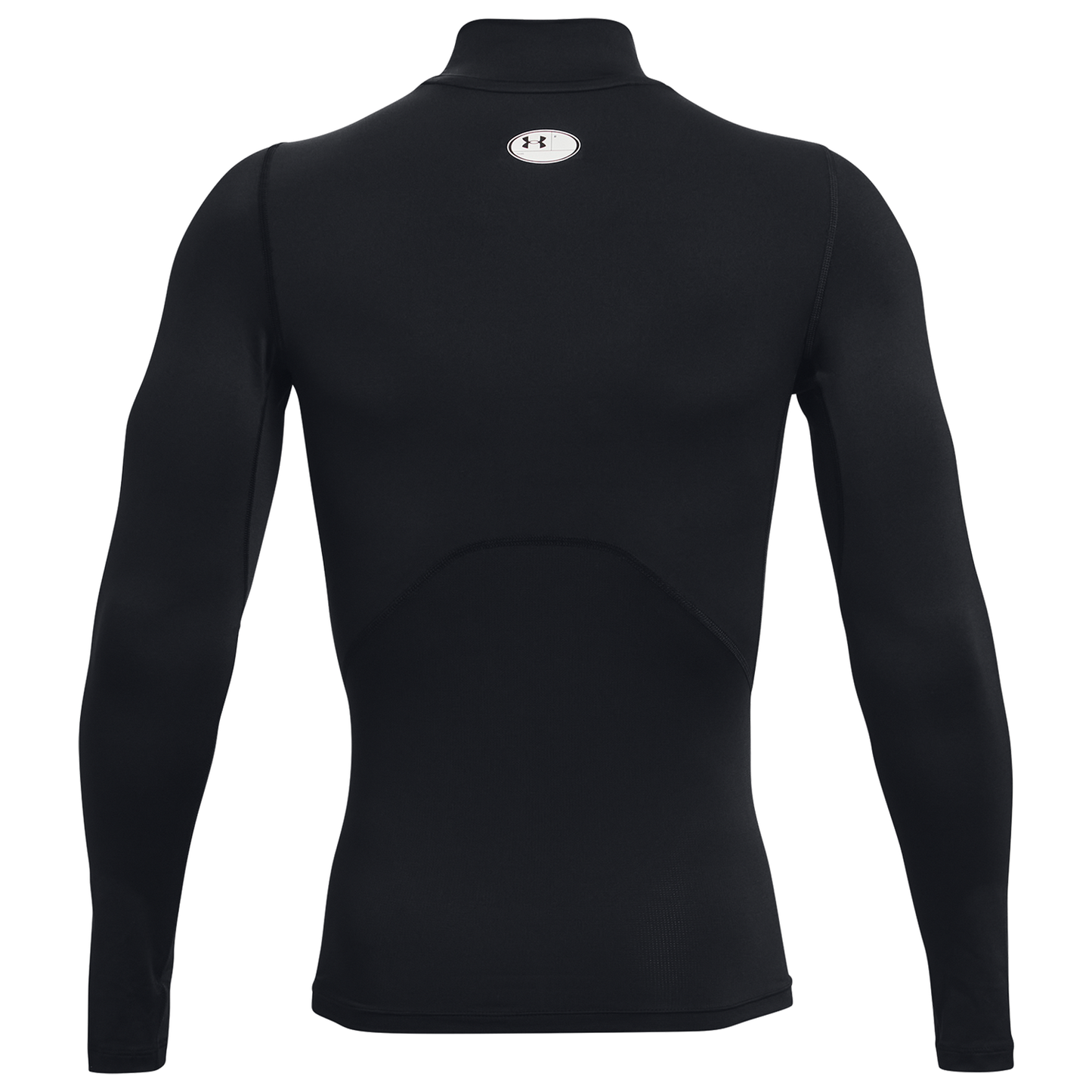 Under Armour HG Armour Comp Mock Long Sleeve - Men's - Black/White