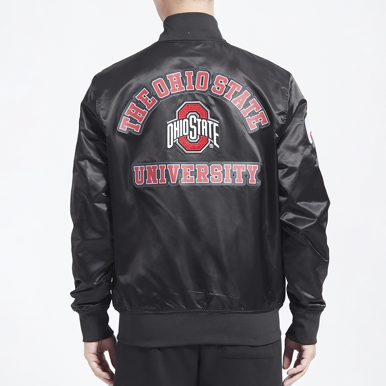 Pro Standard Ohio State Classic Satin Jacket - Men's - Red/Black