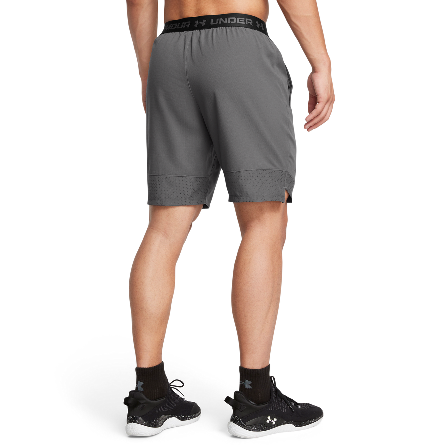 Under Armour Vanish Woven Shorts - Men's - Castlerock/Black