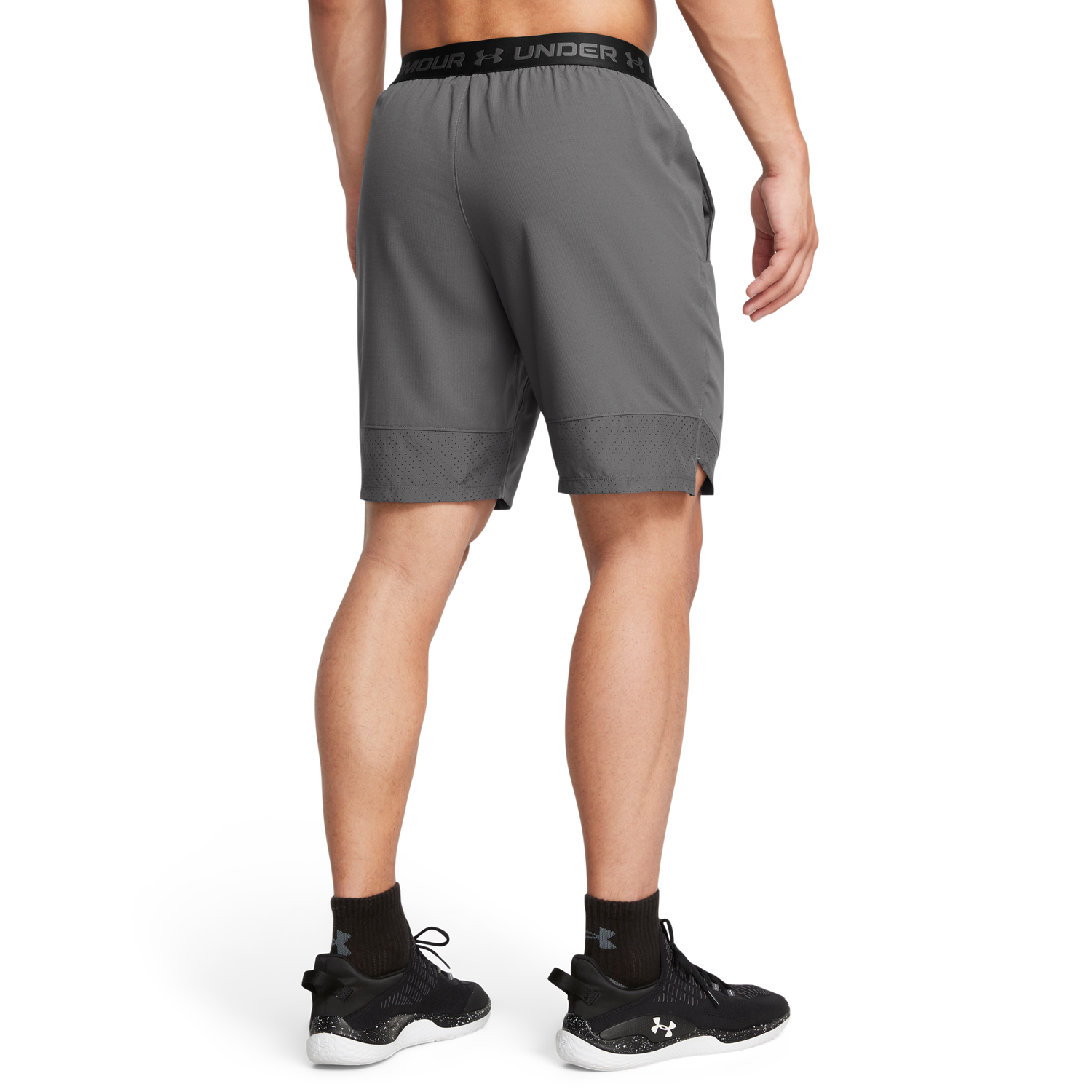 Under Armour Vanish Woven Shorts - Men's - Castlerock/Black