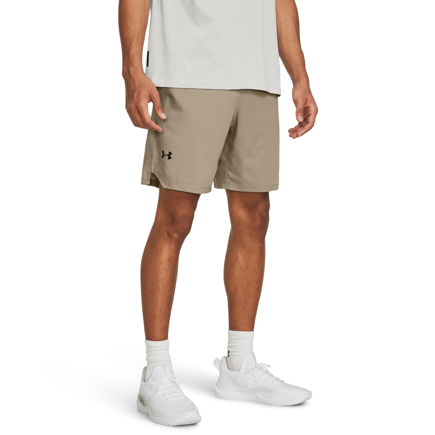 Under Armour Vanish Woven Shorts - Men's - Timberwolf Taupe/Black