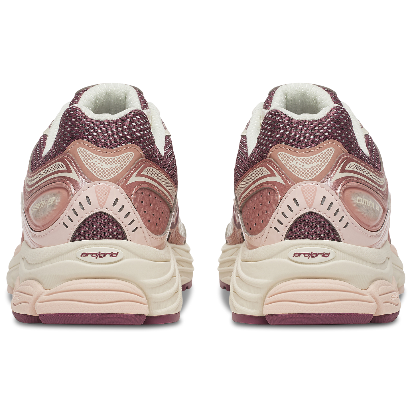 Saucony Progrid Omni 9 - Women's - Ivory/Peony