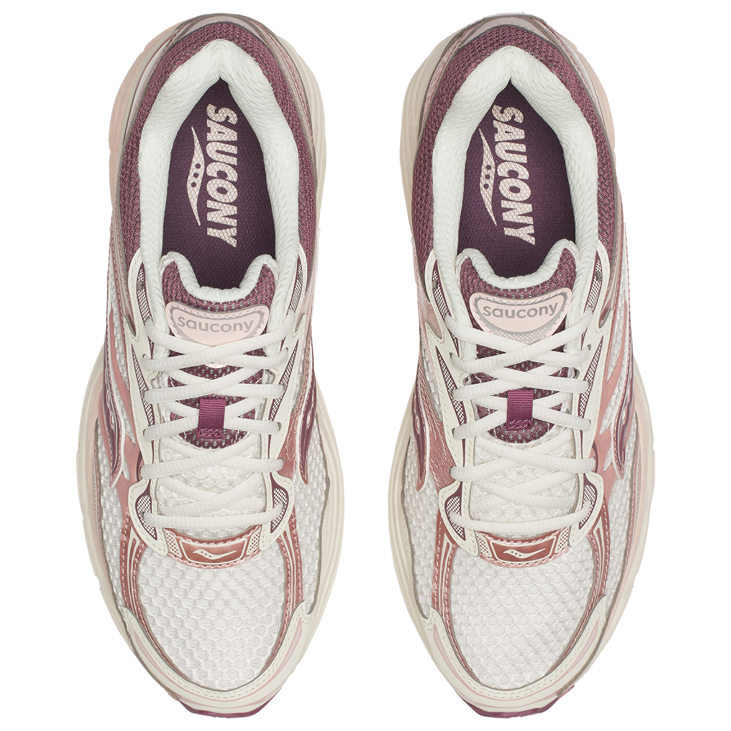 Saucony Progrid Omni 9 - Women's - Ivory/Peony