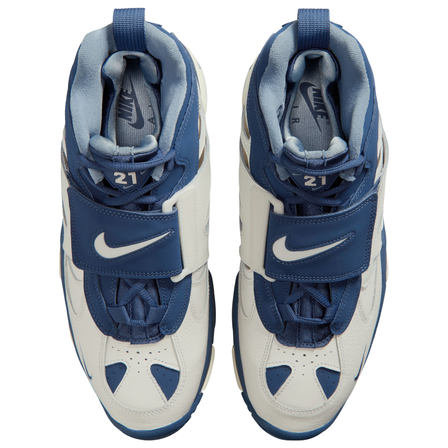 Nike Air Diamond Turf - Men's - Sail/Blue Grey/Mystic Navy