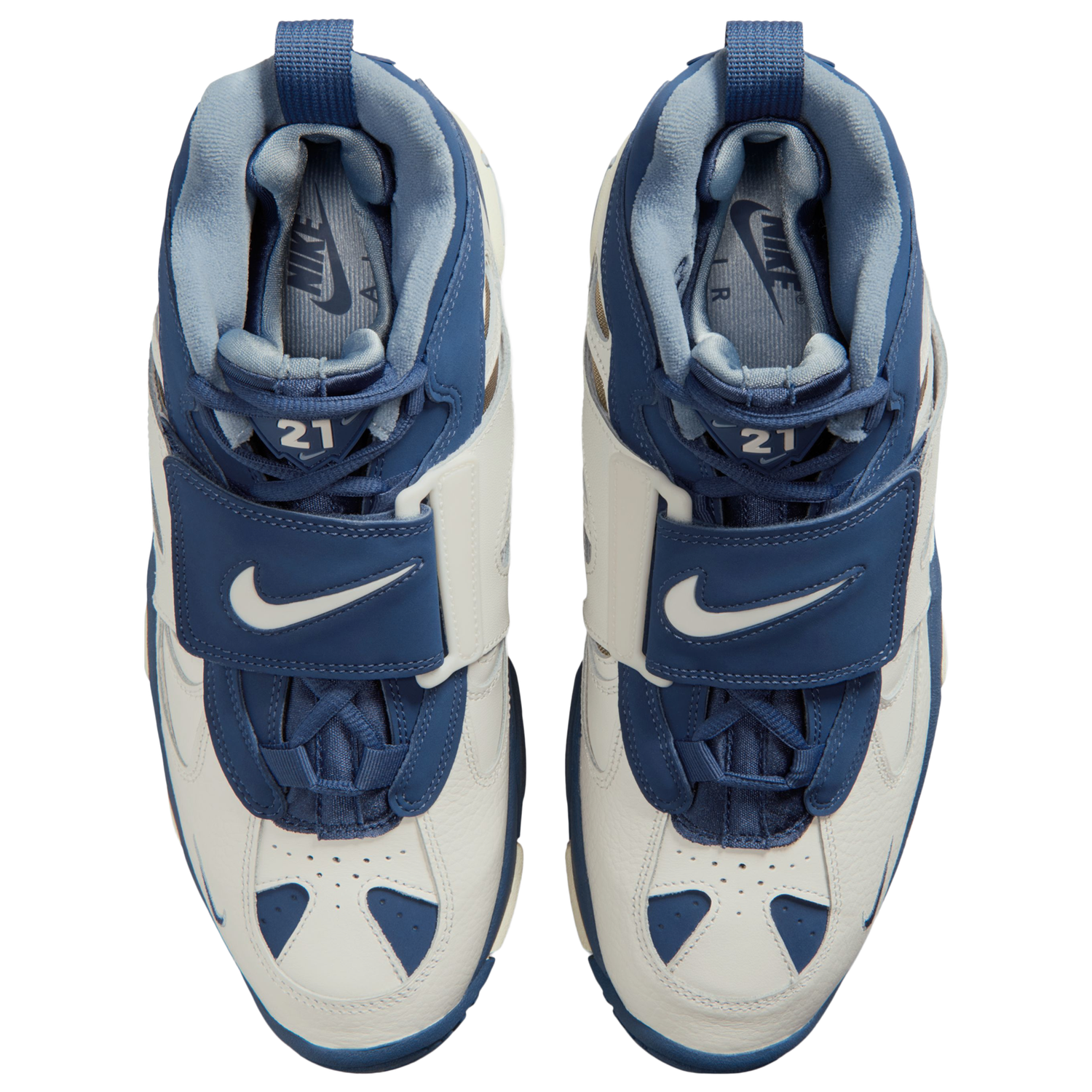 Nike Air Diamond Turf - Men's - Sail/Blue Grey/Mystic Navy