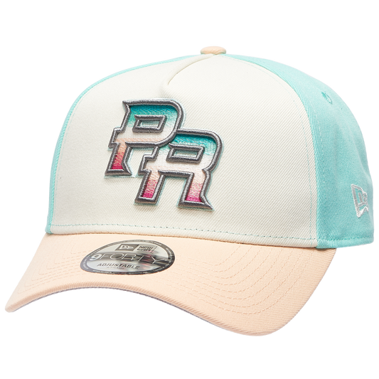 New Era Puerto Rico Santurce 9FORTY A-Frame 2 Tone Cap - Men's - White/Multi