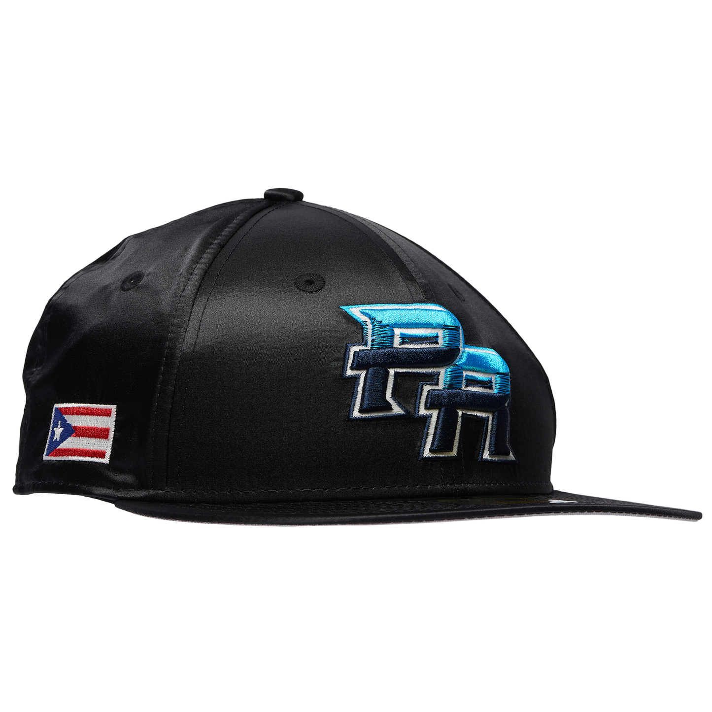 New Era Puerto Rico Bioluminescent Bay 59FIFTY Satin Cap - Men's - Black/Multi