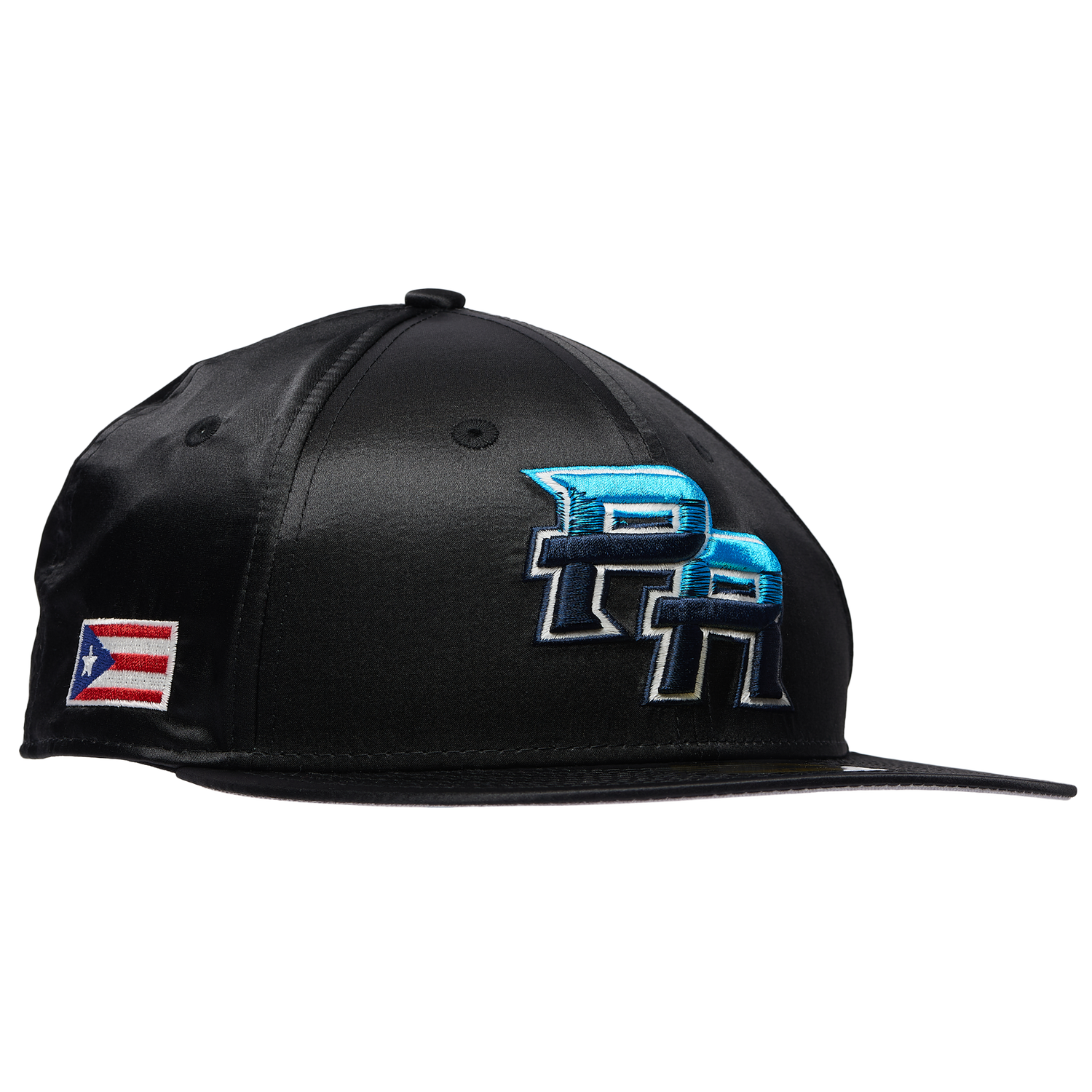 New Era Puerto Rico Bioluminescent Bay 59FIFTY Satin Cap - Men's - Black/Multi