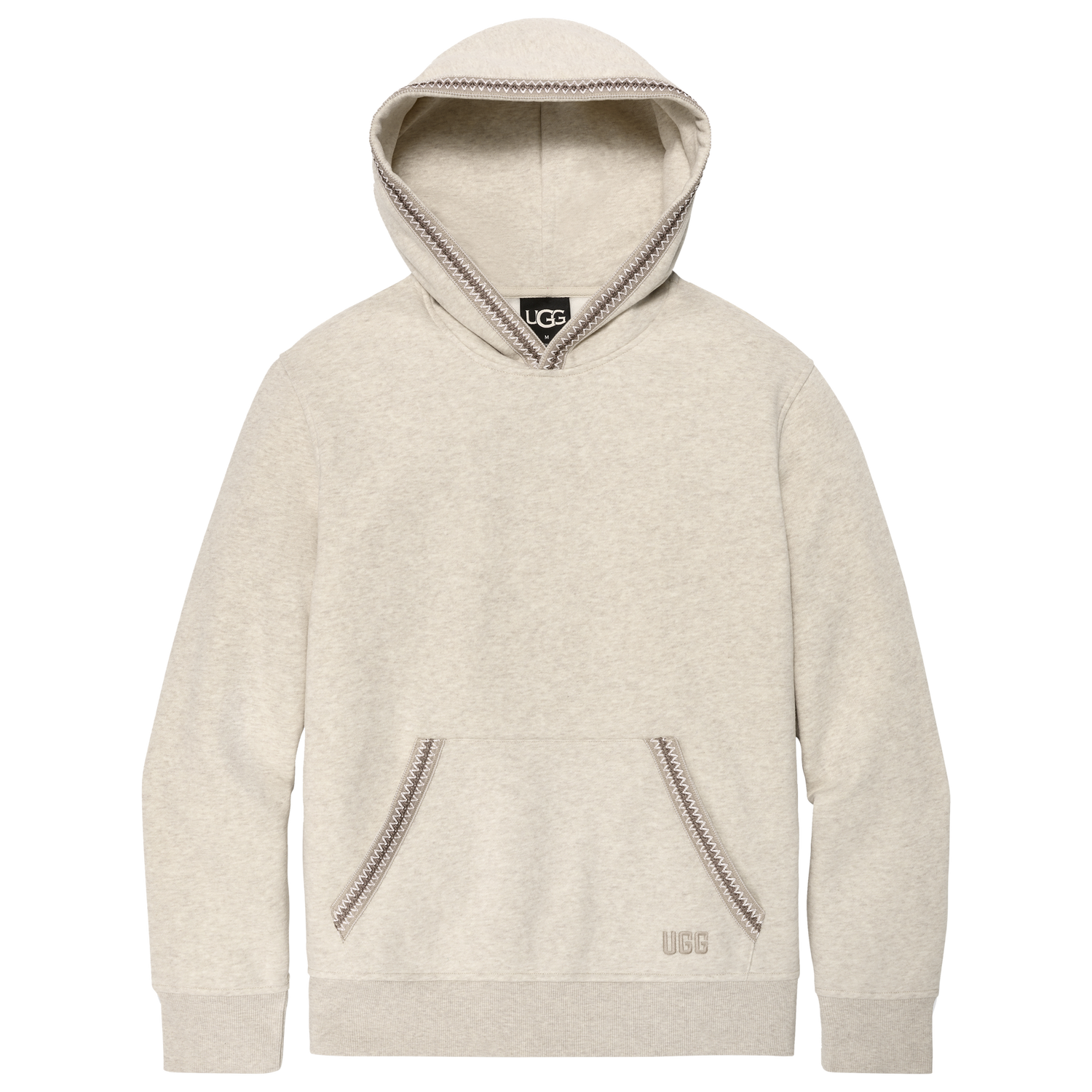 UGG Tasman Hoodie - Men's - Caribou Heather/Beige