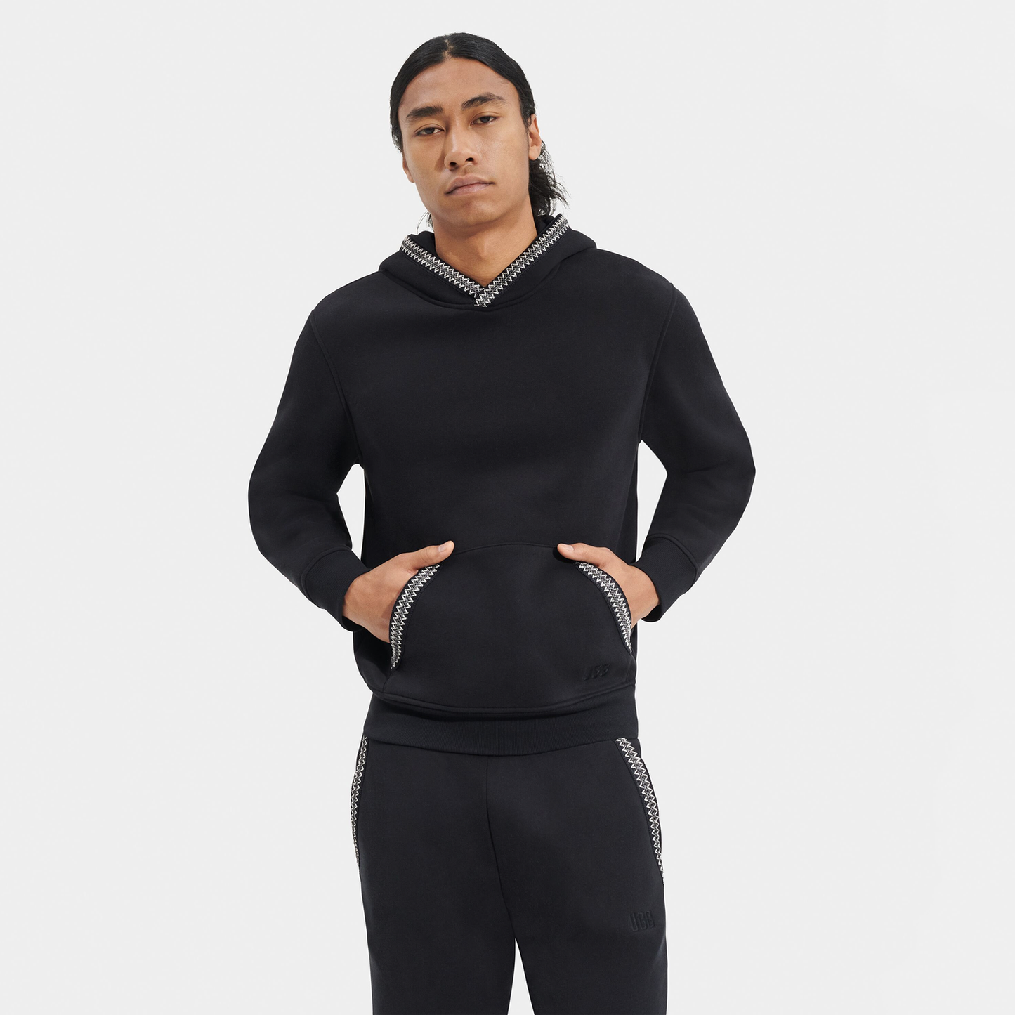 UGG Tasman Hoodie - Men's - Black/Black