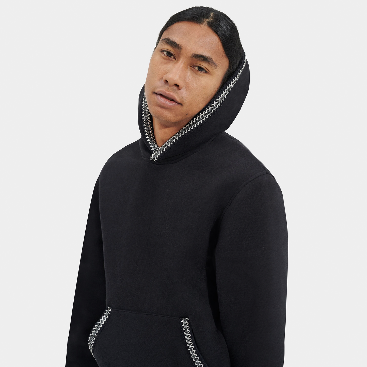 UGG Tasman Hoodie - Men's - Black/Black