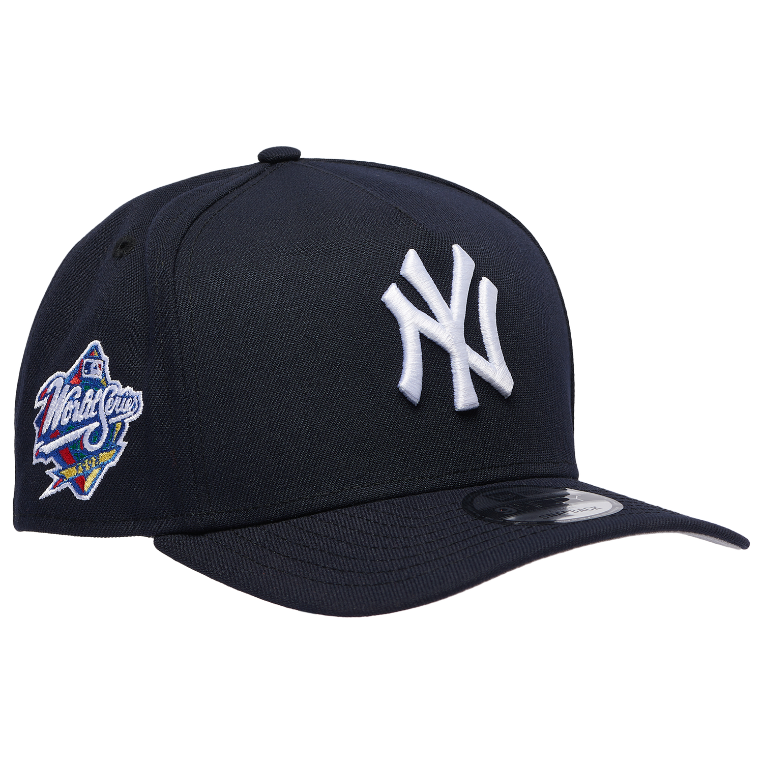 New Era Yankees 9Fifty A Frame World Series Cap - Men's - Navy/White (70912766)