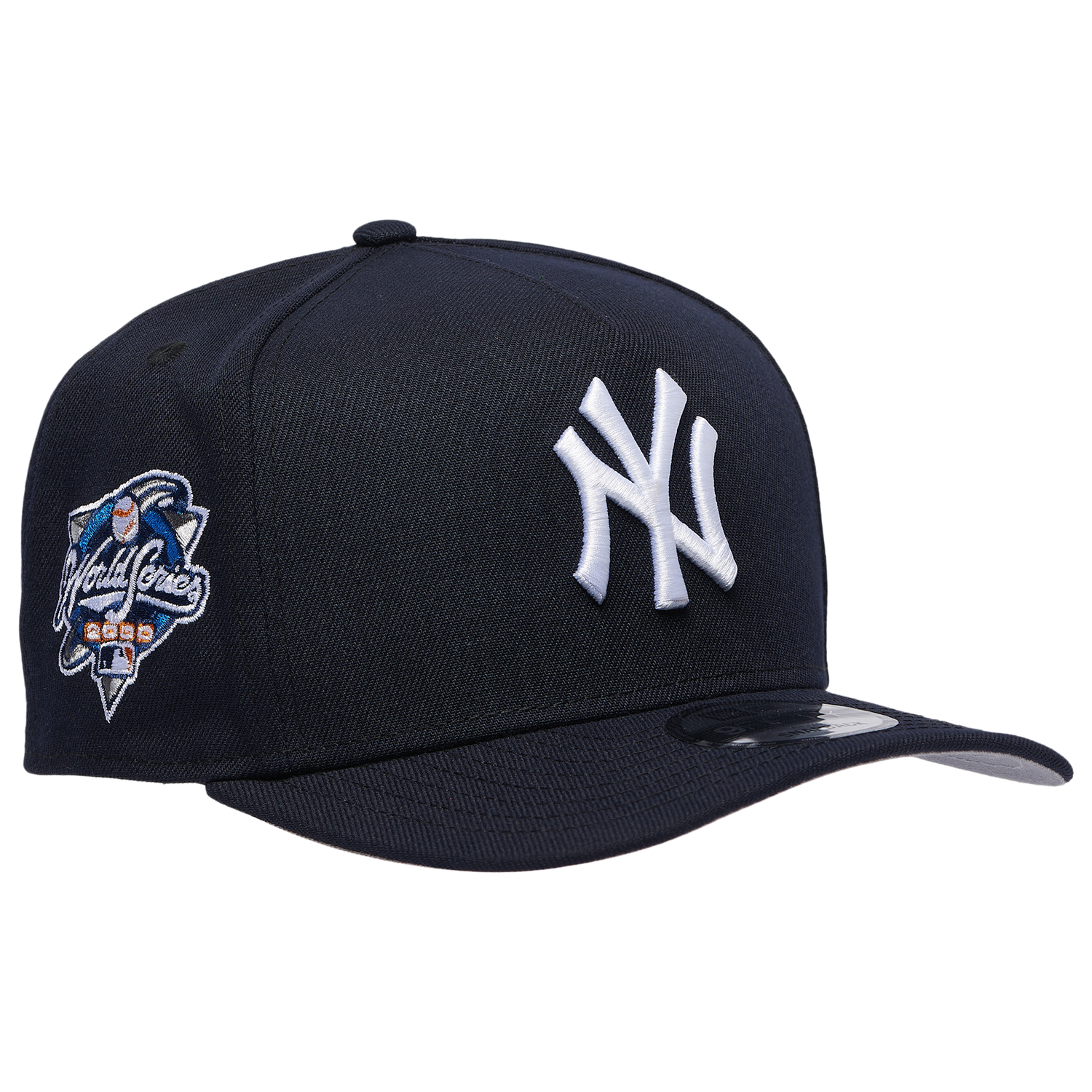 New Era Yankees 9Fifty A Frame World Series Cap - Men's - Navy/White (70912769)
