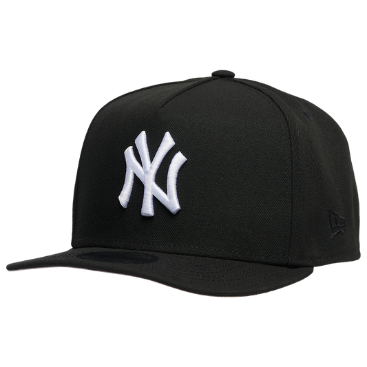New Era Yankees 9FIFTY A-Frame Cap - Men's - Black/White