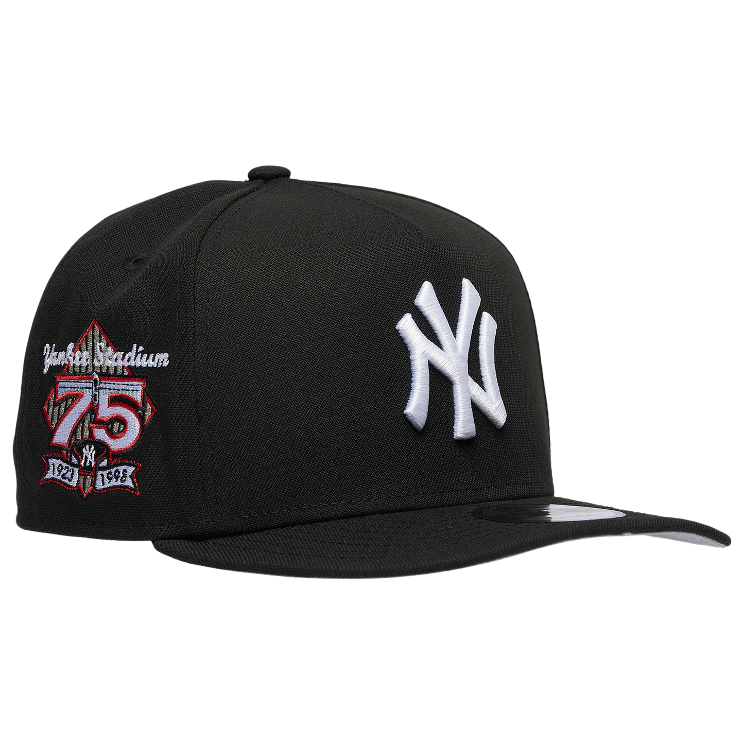 New Era Yankees 9FIFTY A-Frame Cap - Men's - Black/White