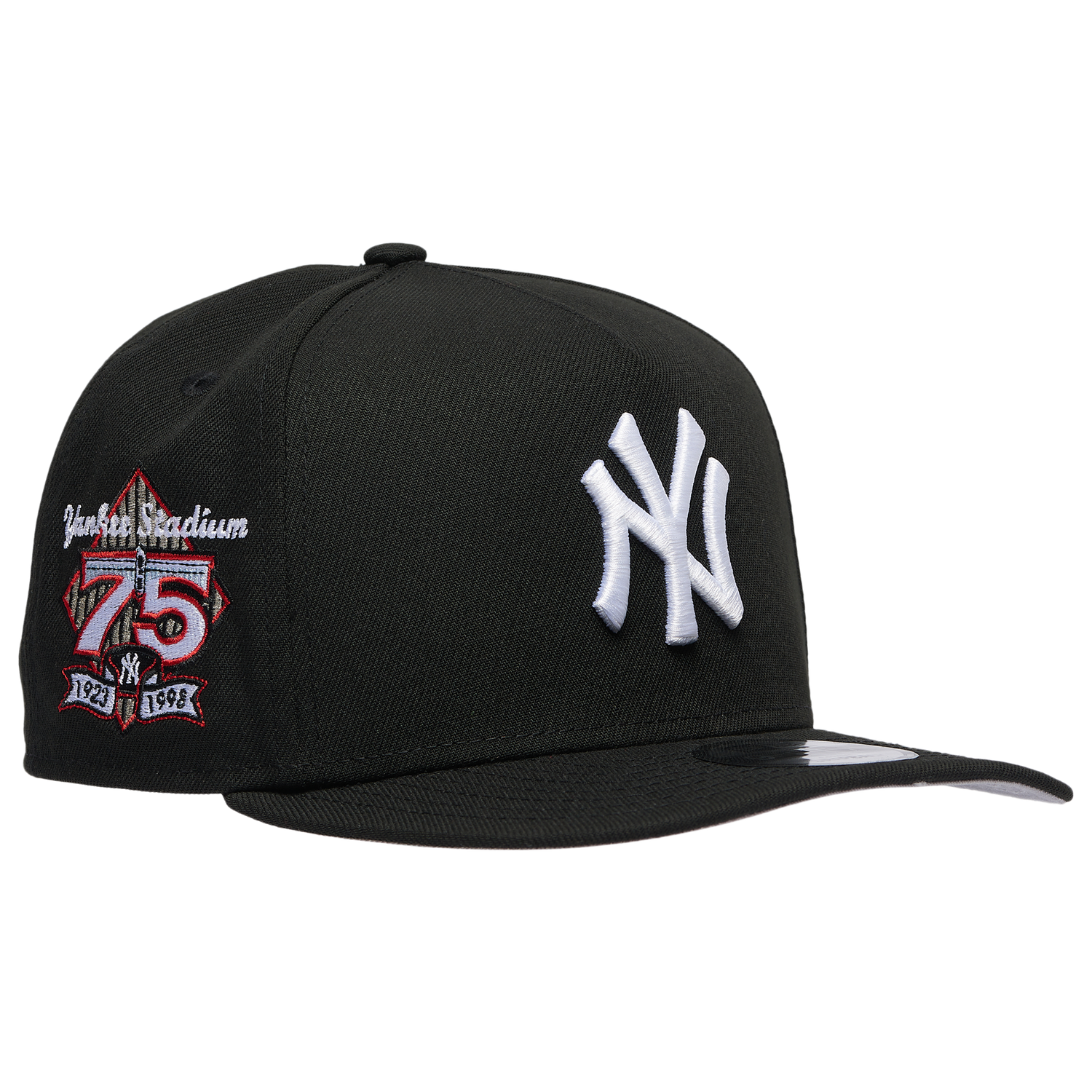 New Era Yankees 9FIFTY A-Frame Cap - Men's - Black/White