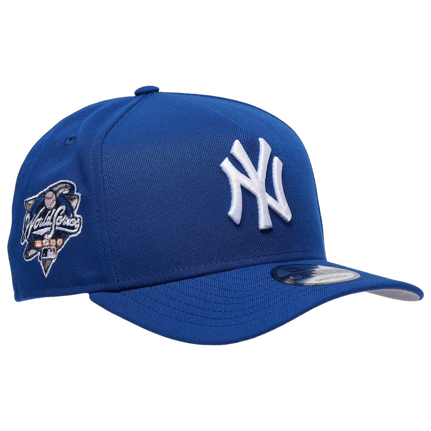 New Era Yankees 9Fifty A Frame World Series Cap - Men's - Light Royal/White