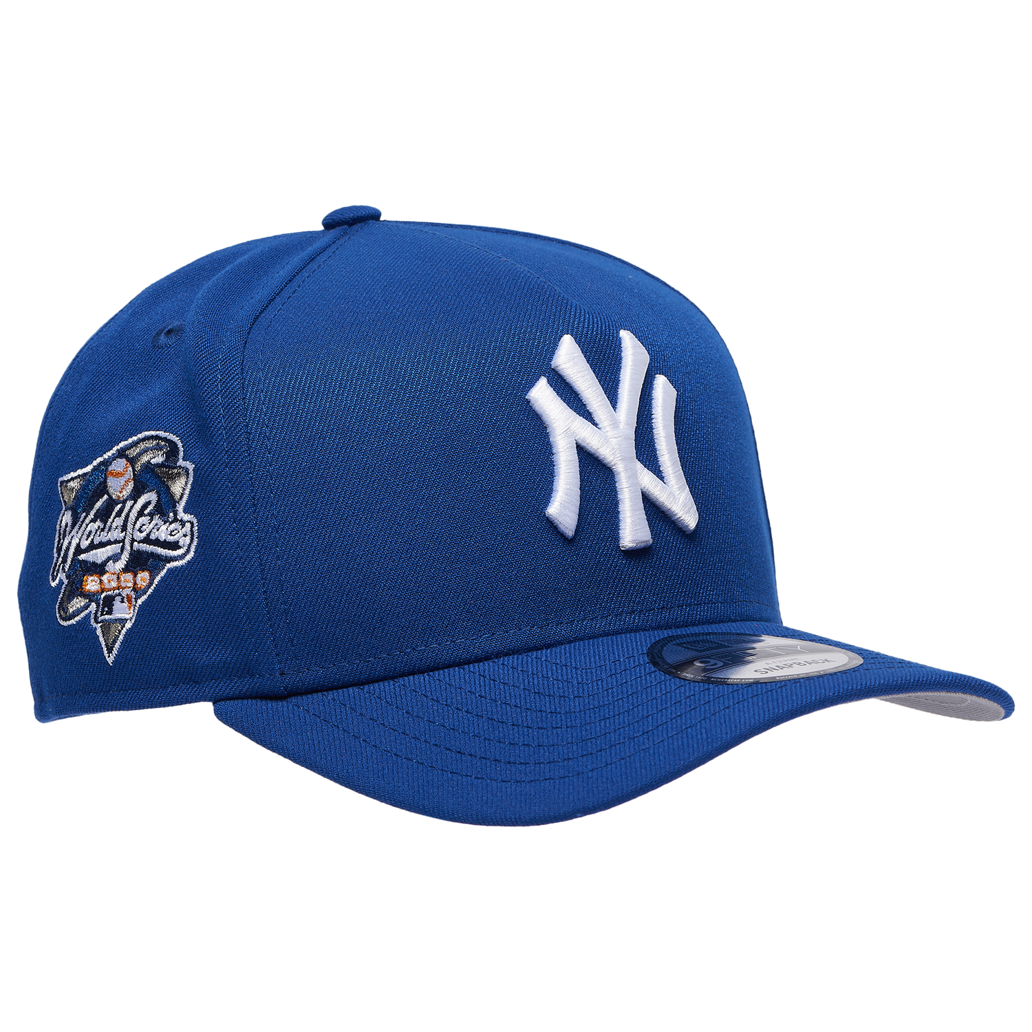 New Era Yankees 9Fifty A Frame World Series Cap - Men's - Light Royal/White