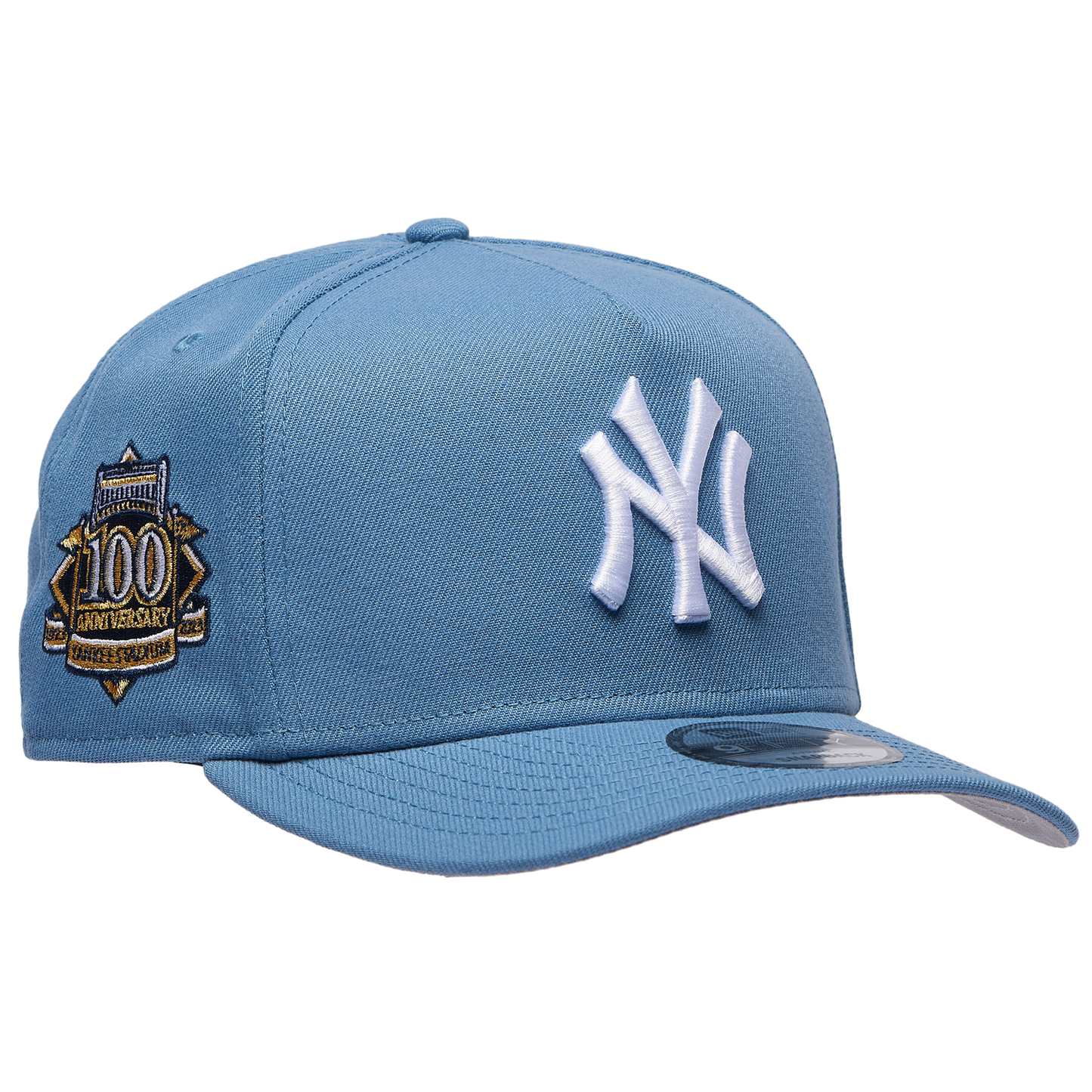 New Era Yankees 9FIFTY A-Frame Cap - Men's - Faded Blue/White