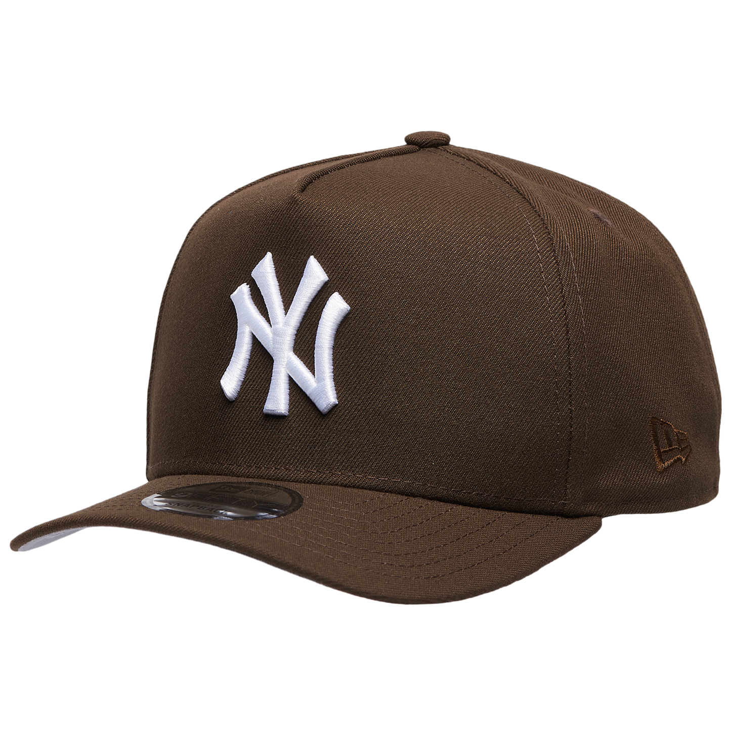 New Era Yankees 9Fifty A Frame World Series Cap - Men's - Walnut/White
