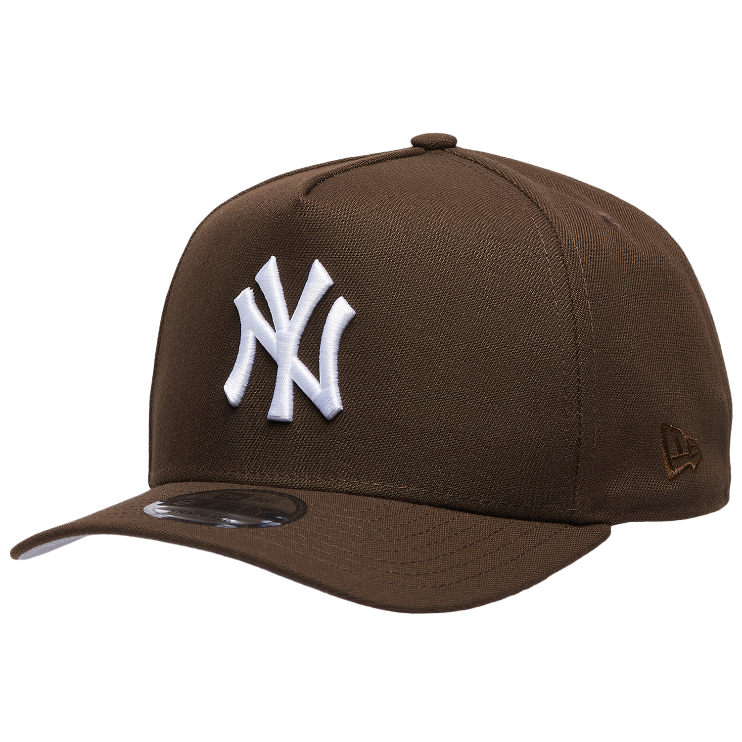New Era Yankees 9Fifty A Frame World Series Cap - Men's - Walnut/White